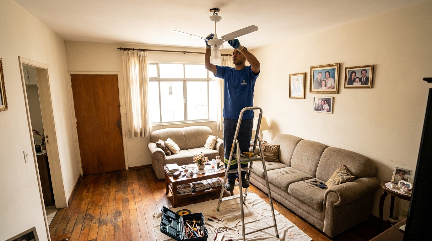 Troca de Ventilador