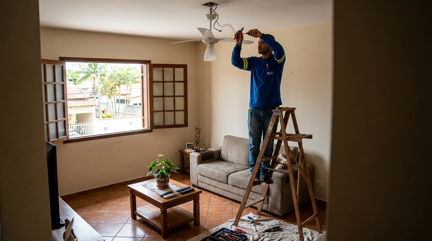 Conserto de Ventilador de Teto